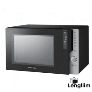 Voltas Beko 28 Liters Convection Microwave Oven (Inox, MC28BD) Front View Angle