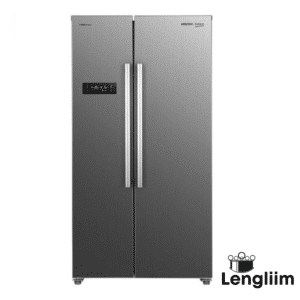 Voltas Beko 565 Liters Side by Side Fridge (Inox, RSB585XPE) Front View