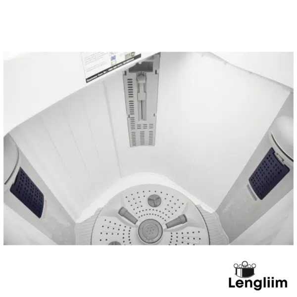 Voltas Beko 8.2 Kg Semi-Automatic Washing Machine (Burgundy, WTT82BRG) Wash Tub View