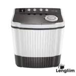 Voltas Beko 8.5 Kg Semi-Automatic Washing Machine (Grey, WTT85GT) Front View