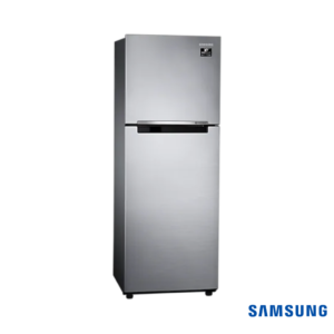 Samsung 253 Liters 2 Star Frost-Free Double Door Fridge (Elegant Inox, RT28T3042S8) Front Angle View 2