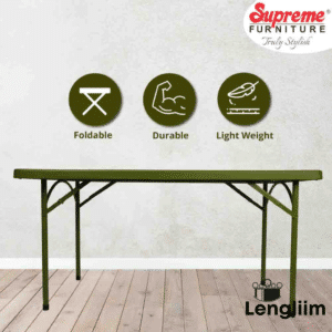 Supreme Furniture Buffet Table (Mehandi Green) infographic