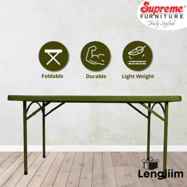 Supreme Furniture Buffet Table (Mehandi Green) infographic