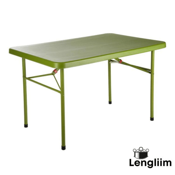 Supreme Furniture Swiss Table (Mehandi Green) Front Angle View