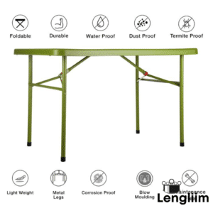 Supreme Furniture Swiss Table (Mehandi Green) Infographic