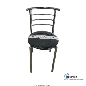 Dolphin DF 168 Stainless Steel Dining Chair Front Top View