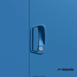 Godrej Interio Neolite 3 Door Steel Almirah (Bluejay) Door Handle