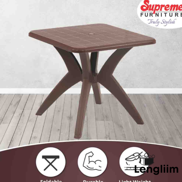 Supreme Dinner Table (Globus Brown) 4