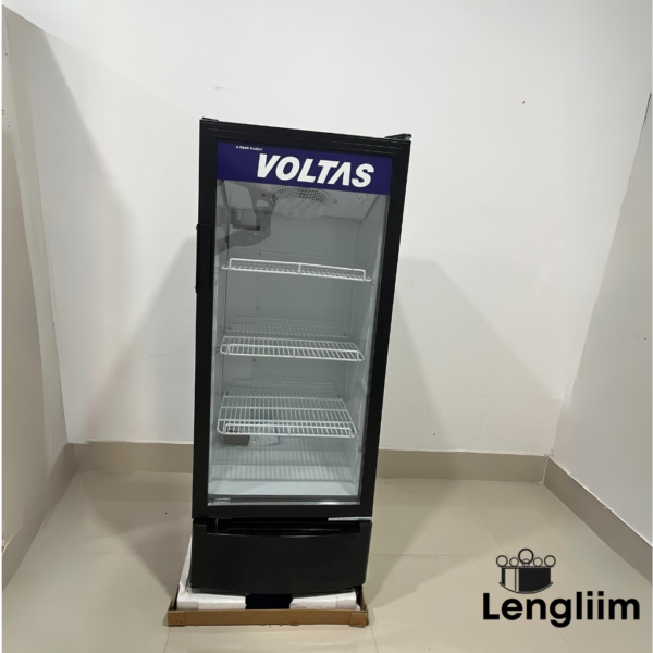 Voltas 220 Liters Visi Cooler (VC GT 220 SD P METALLIC FGLS) Front View