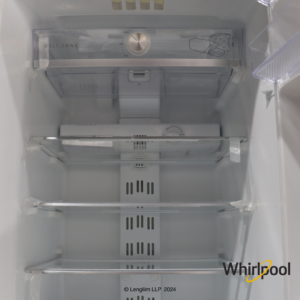 Whirlpool 210 Liters Triple Door Fridge (Alpha Steel, 20807) Fridge Box