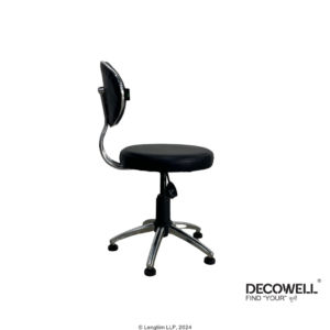 Dolphin DF 162 Revolving Stool with Back Panel Right View