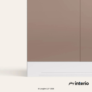 Godrej Interio Slimline 2 Door Almirah (Locker, Textured Portabella) - Image 5