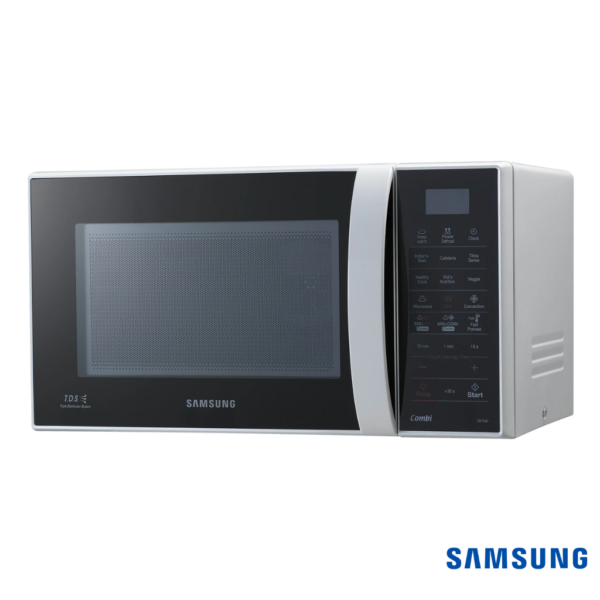 Samsung 21 Liters Convection Microwave Oven (Black, CE73JD1) Front Angle View