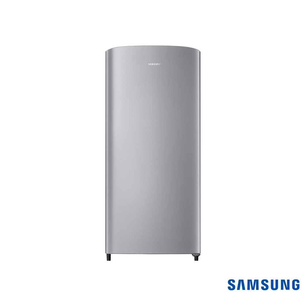Samsung 183 Liters 1 Star Single Door Fridge (Gray Silver, RR19C20CZGS) Front View