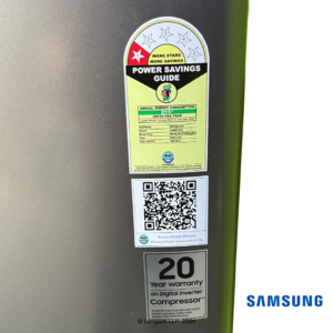 Samsung 183 Liters 1 Star Single Door Fridge (Gray Silver, RR19C20CZGS) Star Rating