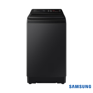 Samsung 10 Kg Top Load Fully Automatic Washing Machine (Black Caviar, WA10BG4546BVTL) Front View