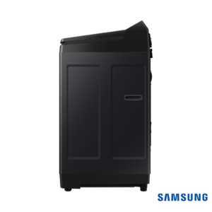 Samsung 10 Kg Top Load Fully Automatic Washing Machine (Black Caviar, WA10BG4546BVTL) Side View