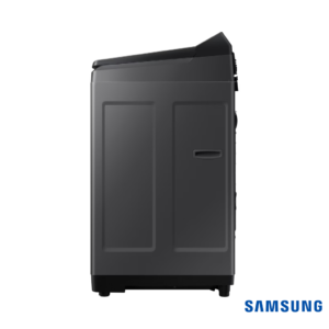 Samsung 7 Kg Ecobubble™ Top Load Fully Automatic Washing Machine (Dark Gray, WA70BG4545BD) Side View