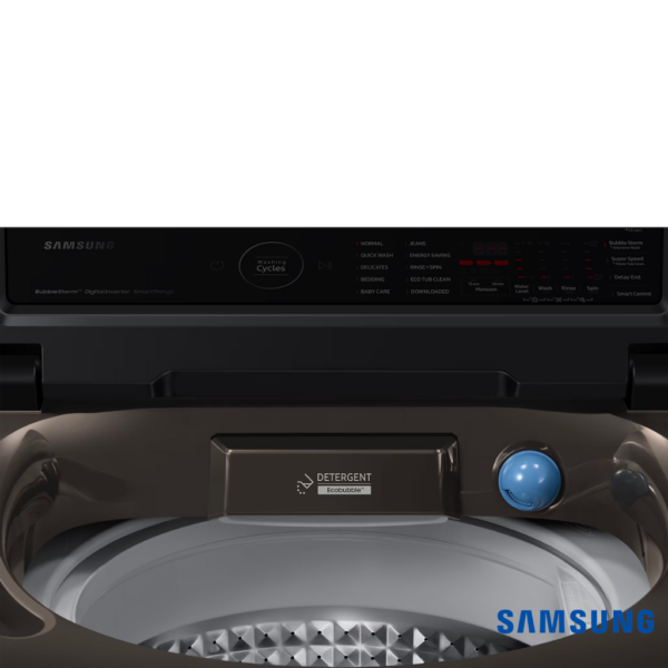 Samsung 8 Kg Ecobubble™ Top Load Fully Automatic Washing Machine with Wi-Fi Connectivity (Rose Brown, WA80BG4546BR) Dispenser