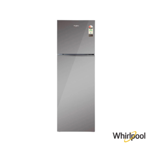 Whirlpool Intellifresh 259 Liters 2 Star Double Door Fridge (Crystal Mirror, 21778) Front View