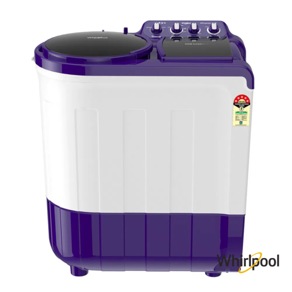 Whirlpool 8 Kg Ace Super Soak Semi Automatic Washing Machine (Coral Purple, 30276) Front View