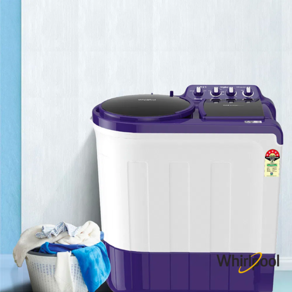Whirlpool 8 Kg Ace Super Soak Semi Automatic Washing Machine (Coral Purple, 30276) Marketing Image