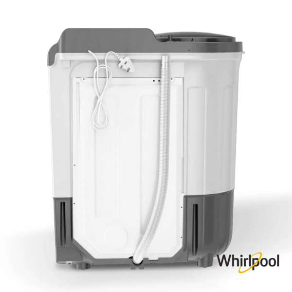 Whirlpool 7 Kg Ace Super Soak Semi Automatic Washing Machine (Grey, 30299) Back View