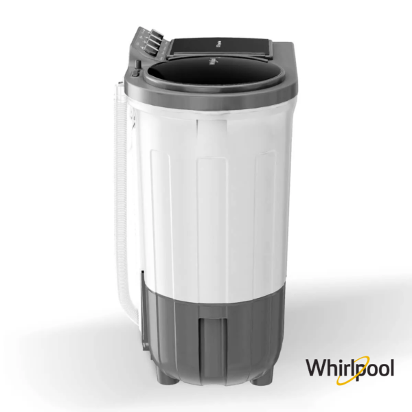 Whirlpool 7 Kg Ace Super Soak Semi Automatic Washing Machine (Grey, 30299) Side Angle View A