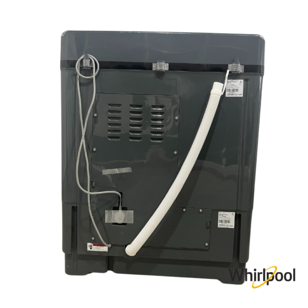 Whirlpool 7.5 Kg Maxxwash Premier Semi Automatic Washing Machine (Black, 30324) Back View