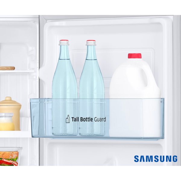 Samsung 236 Liters 3 Star Convertible Freezer Double Door Fridge (Luxe Black, RT28C3733BX) Tall Bottle Guard