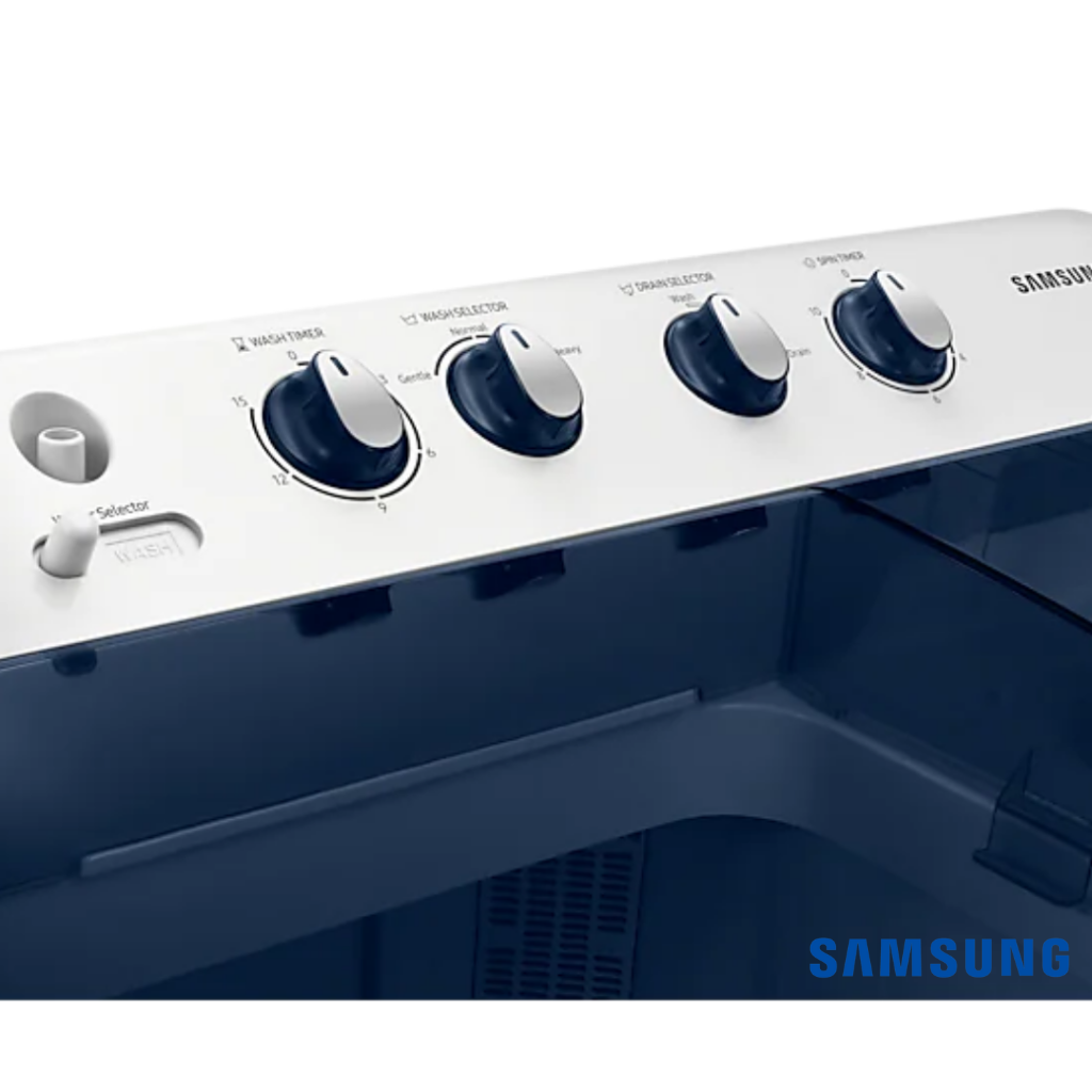 Samsung 7 Kg Semi Automatic Washing Machine (Blue, WT70C3200LL) Control Knob 1