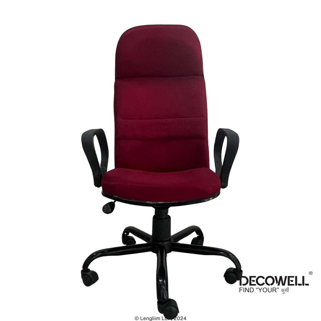 Decowell DC 75 High Back Office Chair Front View