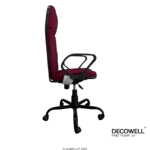 Decowell DC 75 High Back Office Chair Right View High