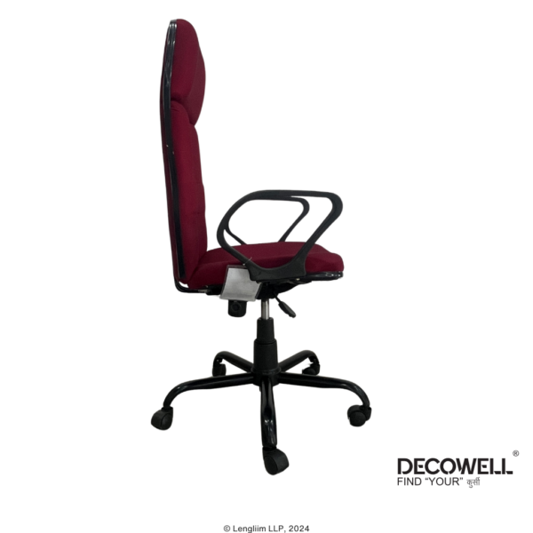 Decowell DC 75 High Back Office Chair Right View High