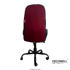 Decowell DC 75 High Back Office Chair Back View