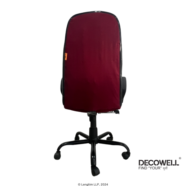Decowell DC 75 High Back Office Chair Back View