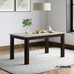Godrej Interio Allure 6 Seater Dining Table Marketing View