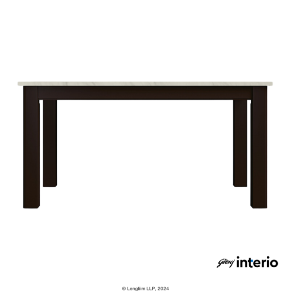Godrej Interio Allure 6 Seater Dining Table Side View