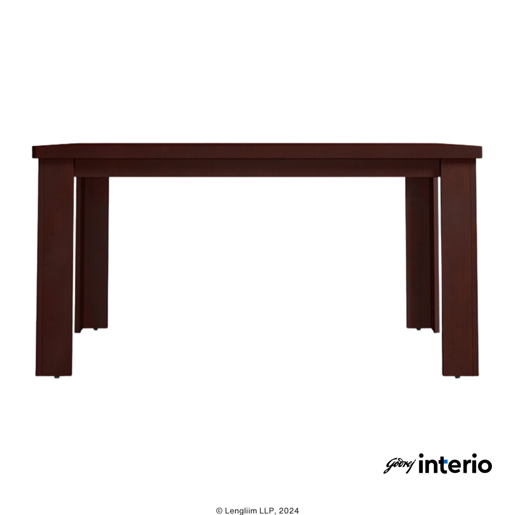 Godrej Interio Jack 6 Seater Dining Table Side View