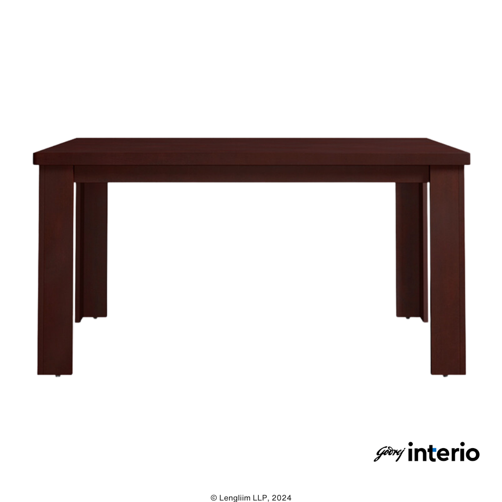 Godrej Interio Jack 6 Seater Dining Table Side Top View
