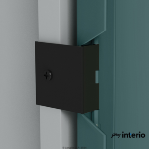 Godrej Interio Slimline 3 Door Steel Almirah (Locker, Textured Sea Pine) Door Hinges View