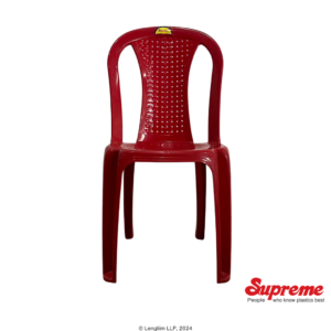 Red plastic chair price sale