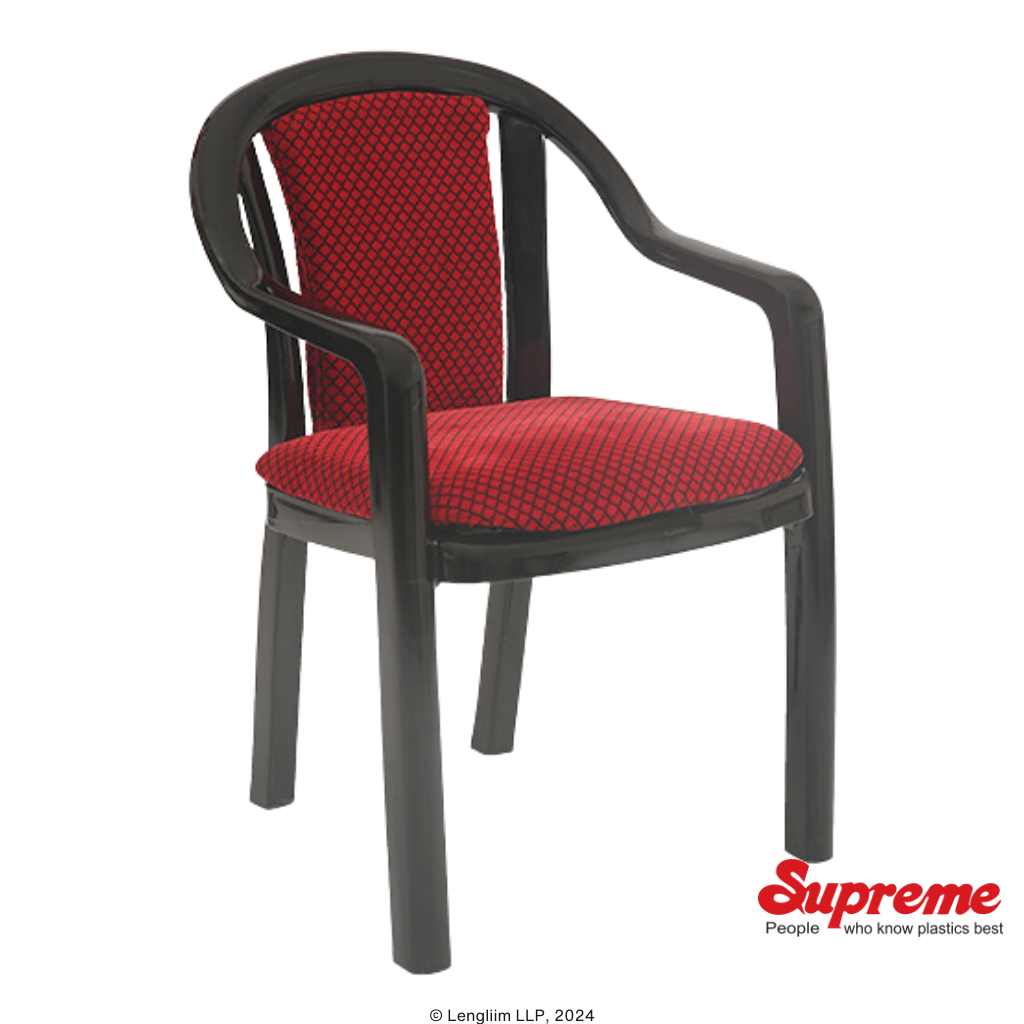 CHAIRish Curveura Red PPGF Chair at Rs 1250 in Raipur