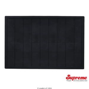 Supreme Furniture Vegas Center Table (Black) Top View