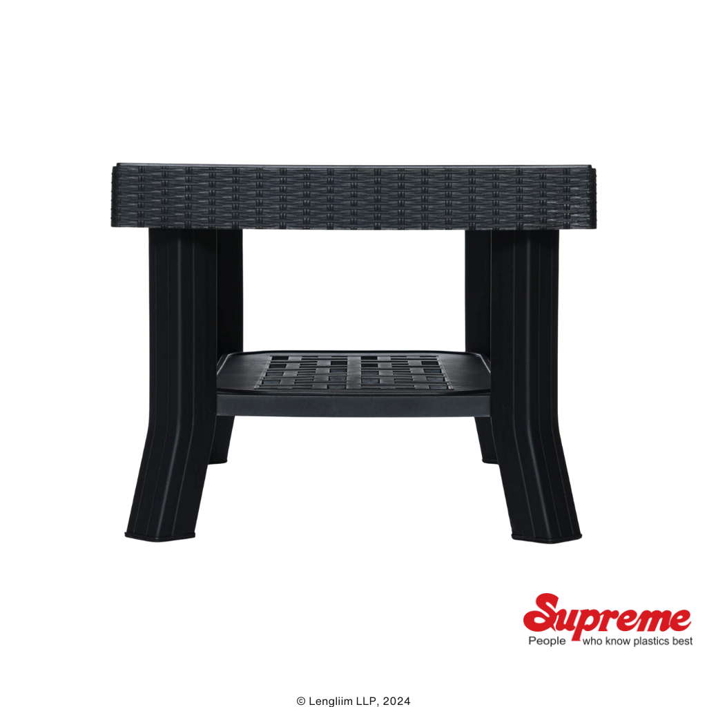 Supreme Furniture Vegas Center Table (Black) Side View