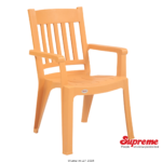 Supreme Furniture Wisdom Plastic Chair (Amber) Front Angle View