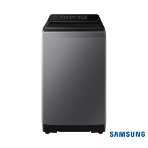Samsung 8 Kg Ecobubble Top Load Washing Machine (Dark Gray, WA80BG4441BD) Front View