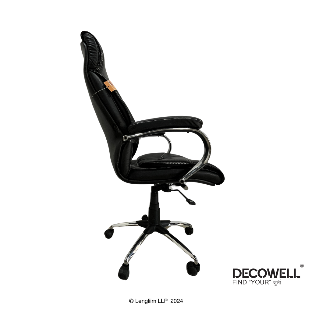 Decowell DC 323 Director Office Chair Side View