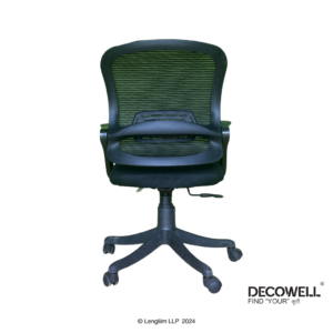 Decowell DC 64 Mesh Office Chair Back View