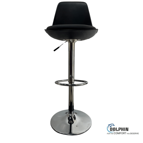 Dolphin DF 152 Counter & Bar Revolving Fixed Stool Front View Seat Height High